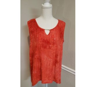 Sami & Jo Orange Blouse